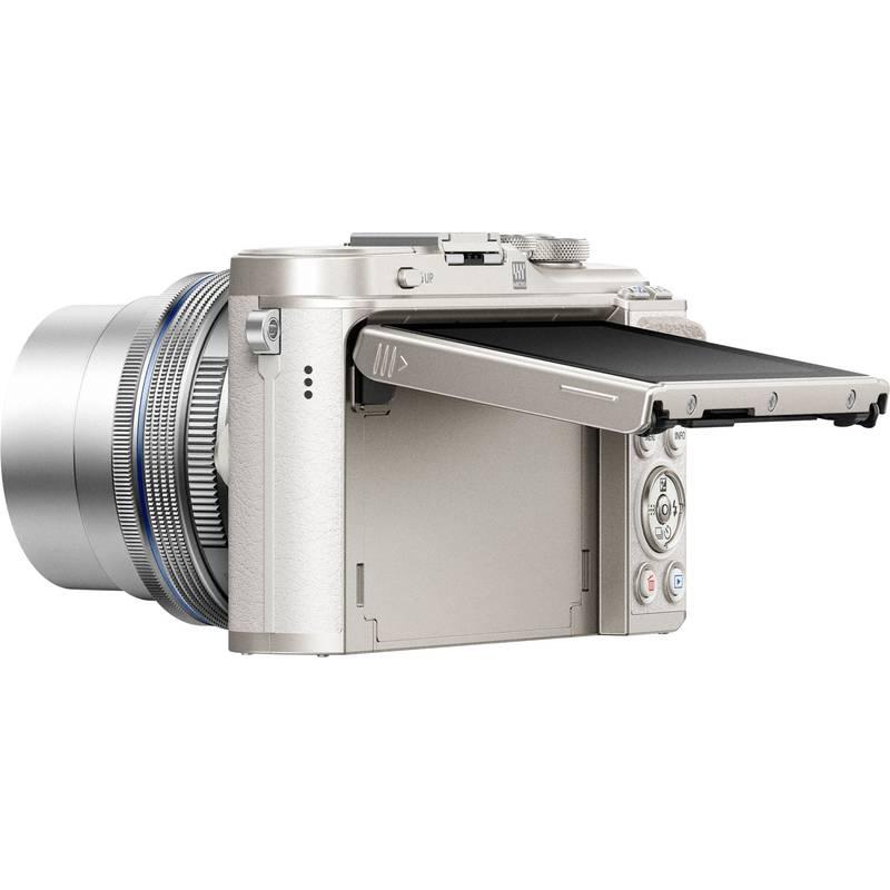 Digitální fotoaparát Olympus PEN E-PL9 14-42 EZ Pancake stříbrný bílý