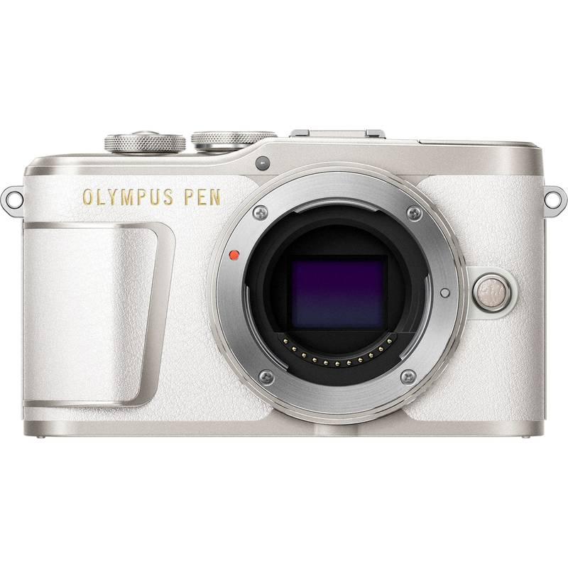 Digitální fotoaparát Olympus PEN E-PL9 14-42 EZ Pancake stříbrný bílý, Digitální, fotoaparát, Olympus, PEN, E-PL9, 14-42, EZ, Pancake, stříbrný, bílý