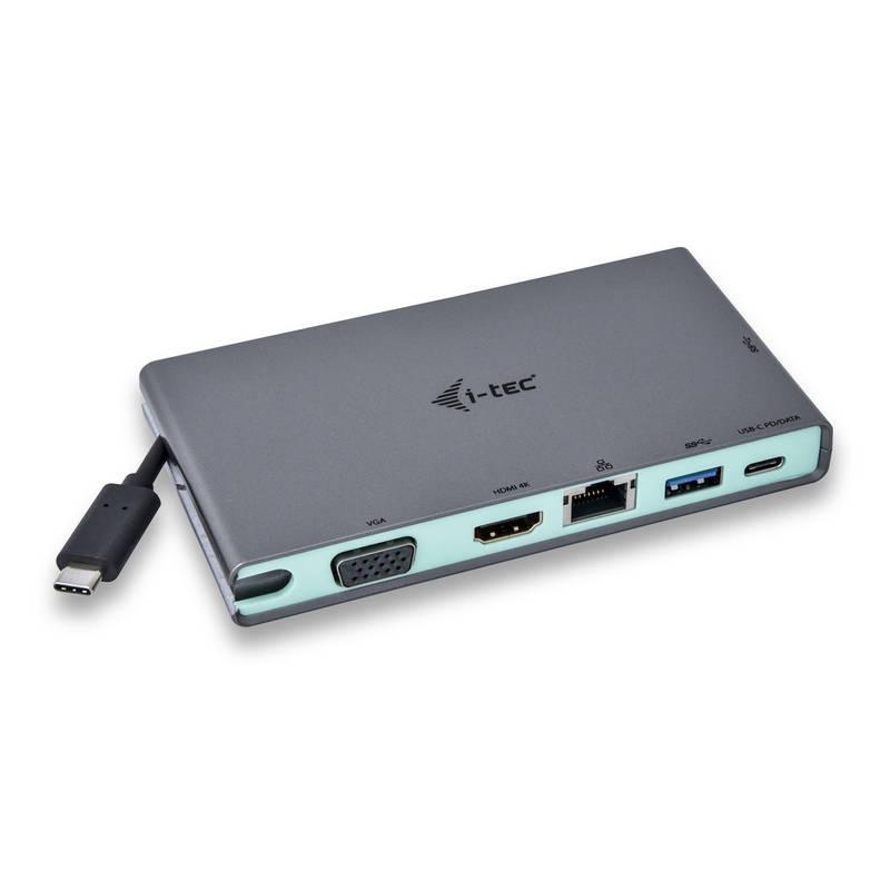 Dokovací stanice i-tec USB-C, 4K HDMI, VGA