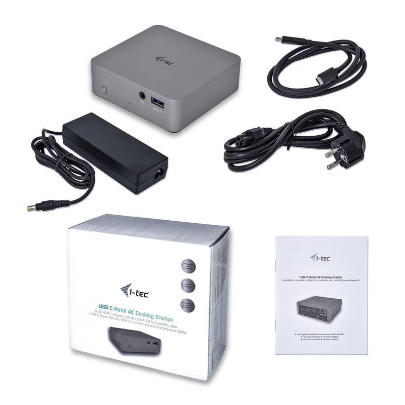 Dokovací stanice i-tec USB-C Metal 4K Power Adapter 100W