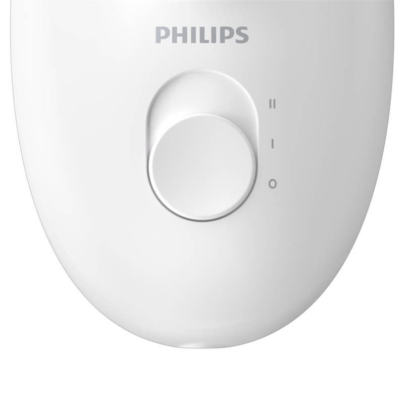 Epilátor Philips Satinelle Essential BRE225 00 bílý