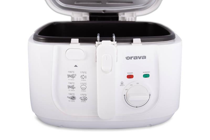 Fritéza Orava FR-102 bílá