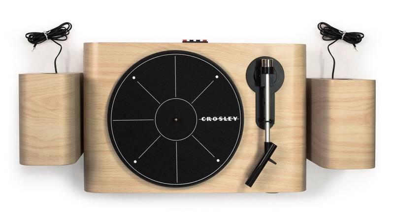 Gramofon Crosley Gig černý hnědý