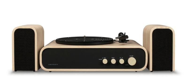 Gramofon Crosley Gig černý hnědý