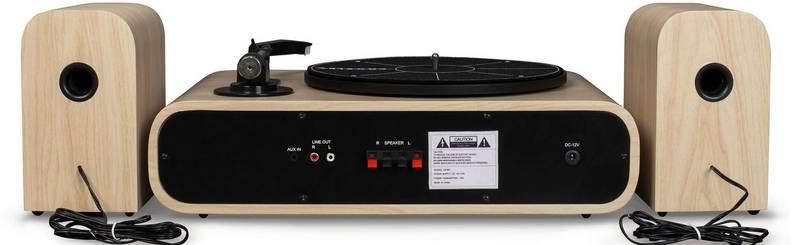 Gramofon Crosley Gig černý hnědý