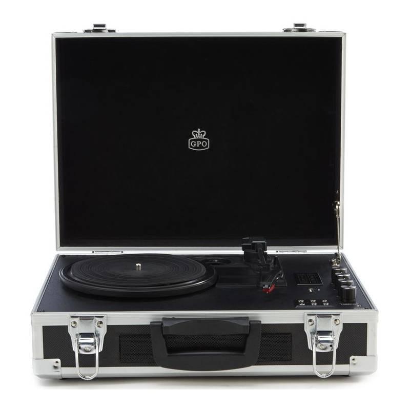 Gramofon GPO Flight Turntable černý