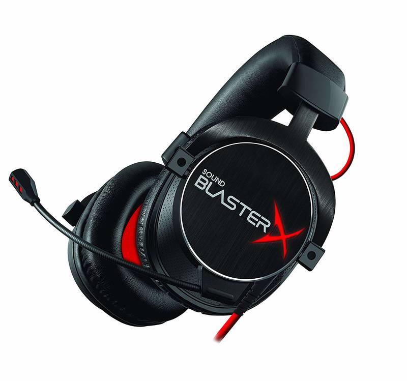 Headset Creative Labs Sound BlasterX H7 - Tournament edition černý