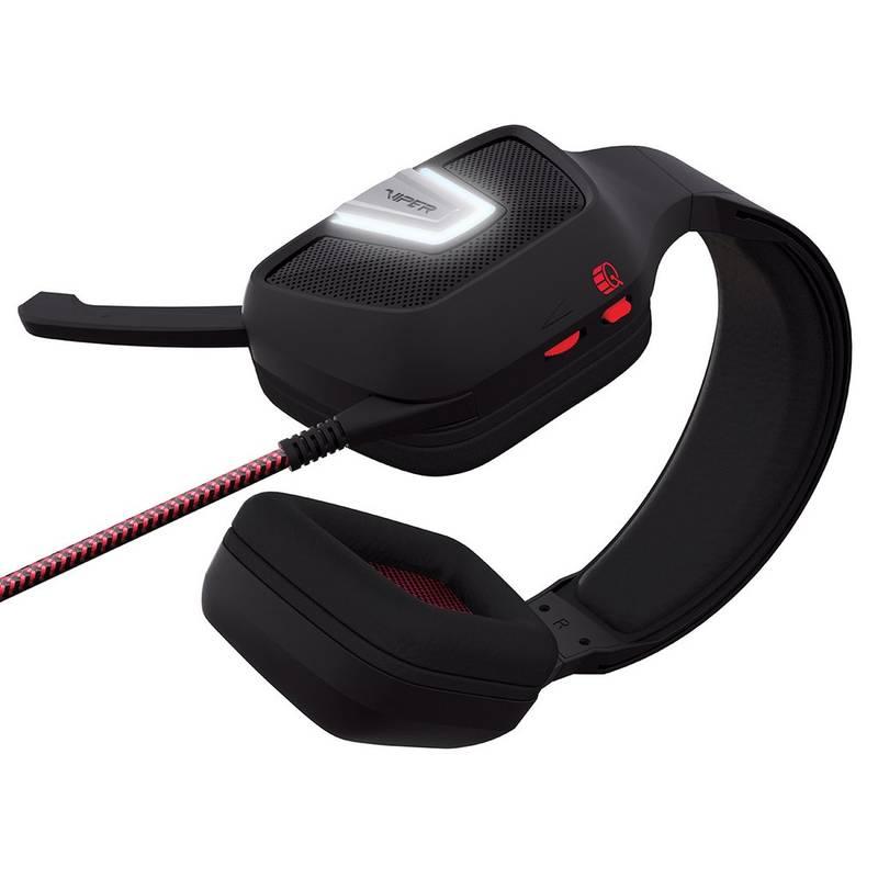 Headset Patriot Viper V370 Virtual 7.1 RGB černý