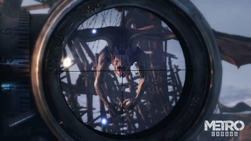 Herní konzole Microsoft Xbox One X 1 TB Metro Exodus