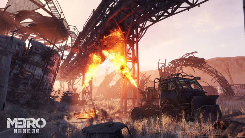 Herní konzole Microsoft Xbox One X 1 TB Metro Exodus