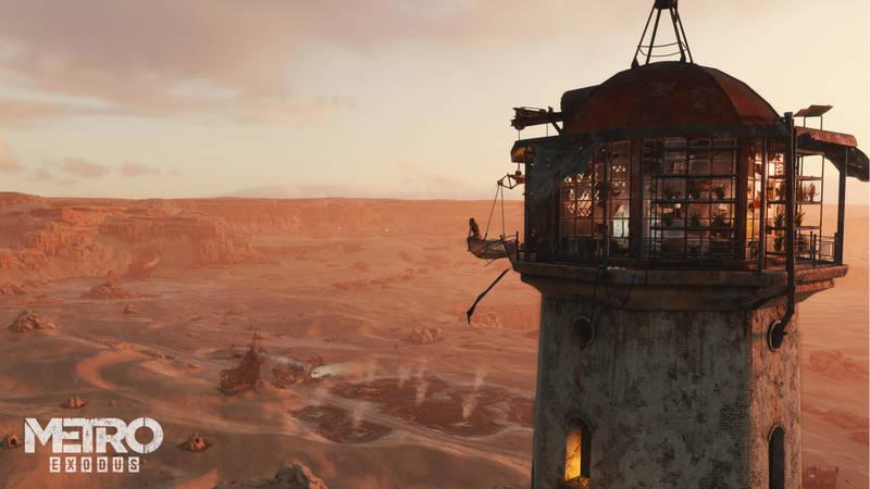 Herní konzole Microsoft Xbox One X 1 TB Metro Exodus