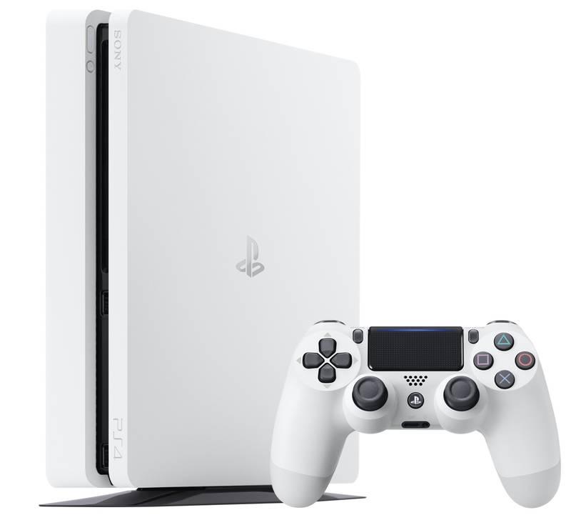 Herní konzole Sony PlayStation 4 500GB bílá, Herní, konzole, Sony, PlayStation, 4, 500GB, bílá