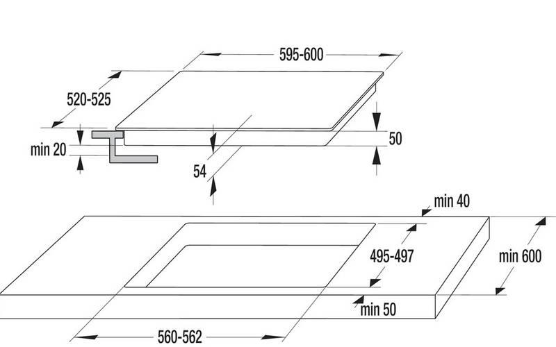 Indukční varná deska Gorenje Essential IT645BX černá