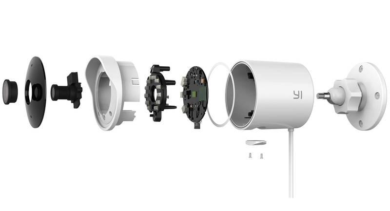 IP kamera YI Technology venkovní 1080p bílá