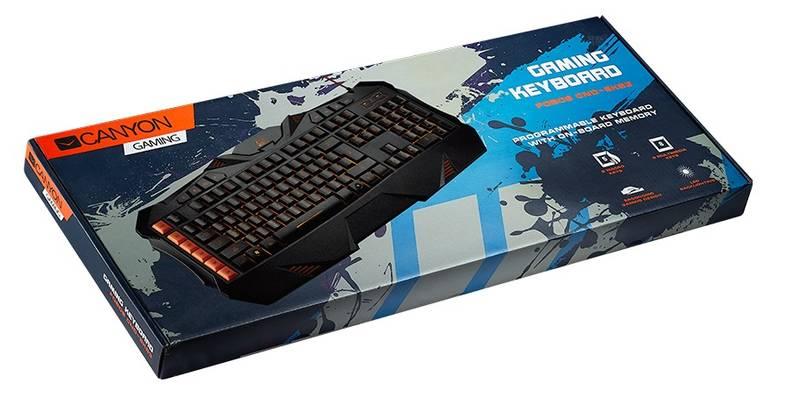 Klávesnice Canyon Fobos černá