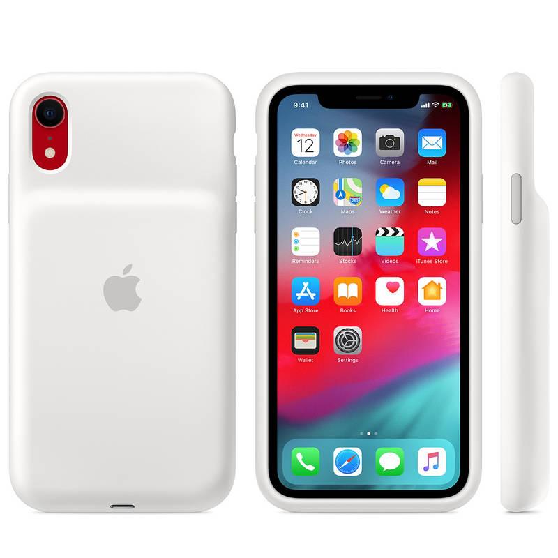 Kryt na mobil Apple Smart Battery Case pro iPhone XR bílý