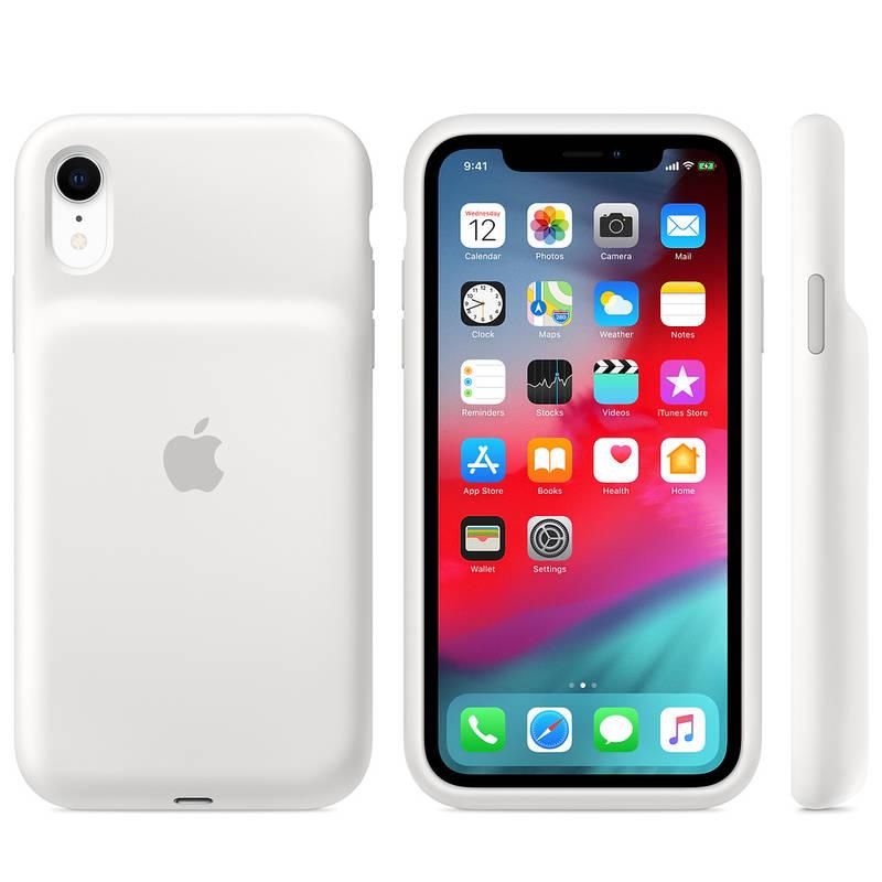 Kryt na mobil Apple Smart Battery Case pro iPhone XR bílý