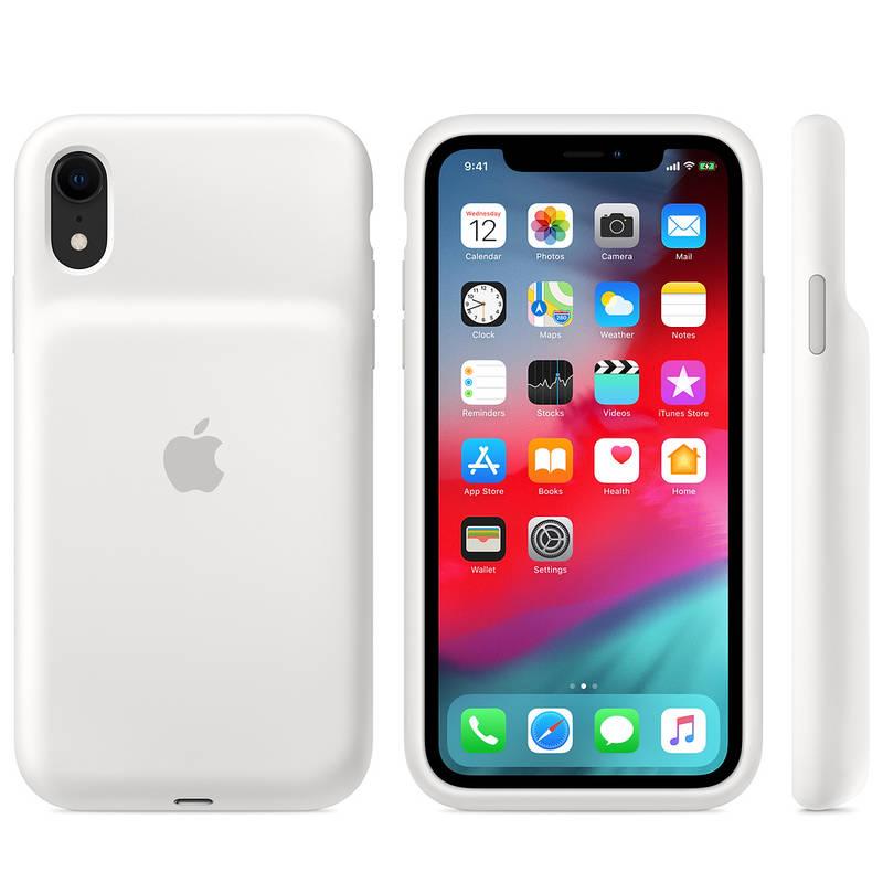 Kryt na mobil Apple Smart Battery Case pro iPhone XR bílý