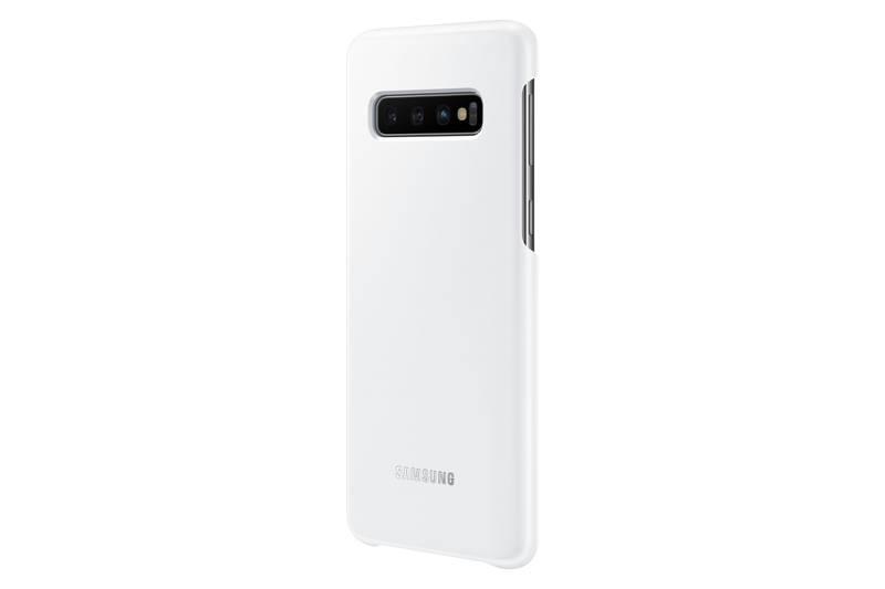 Kryt na mobil Samsung LED pro Galaxy S10 bílý