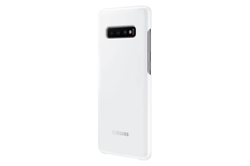 Kryt na mobil Samsung LED pro Galaxy S10 bílý