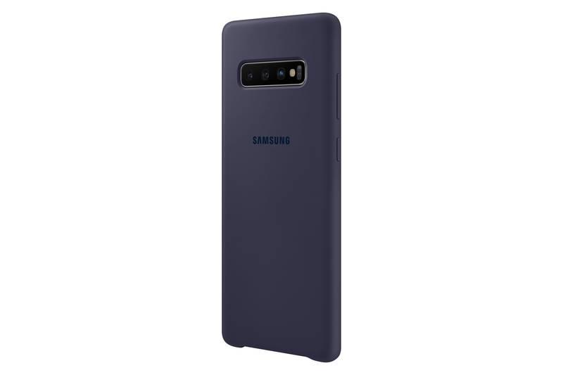 Kryt na mobil Samsung Silicon Cover pro Galaxy S10 - navy