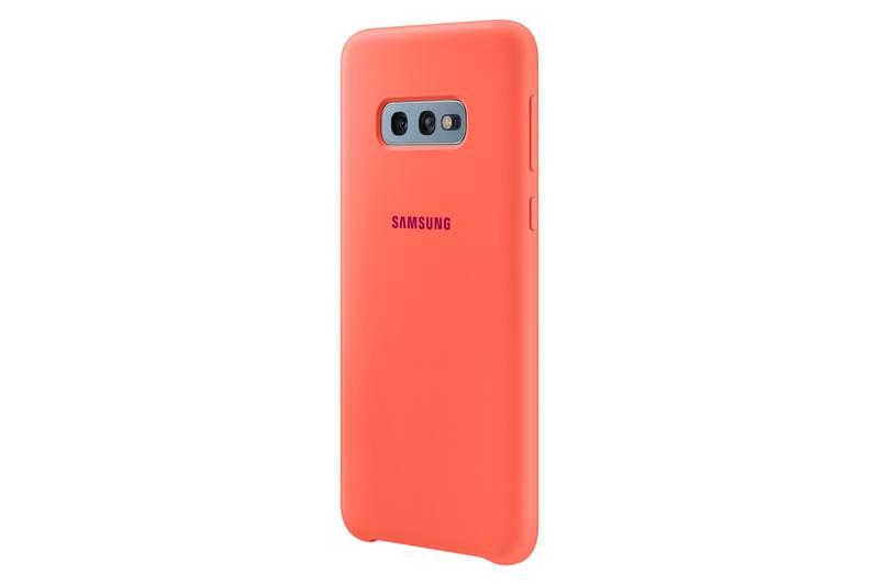 Kryt na mobil Samsung Silicon Cover pro Galaxy S10e - Berry Pink