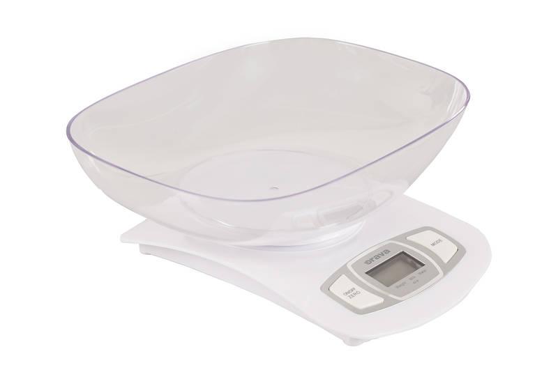 Kuchyňská váha Orava EV-1 W bílá