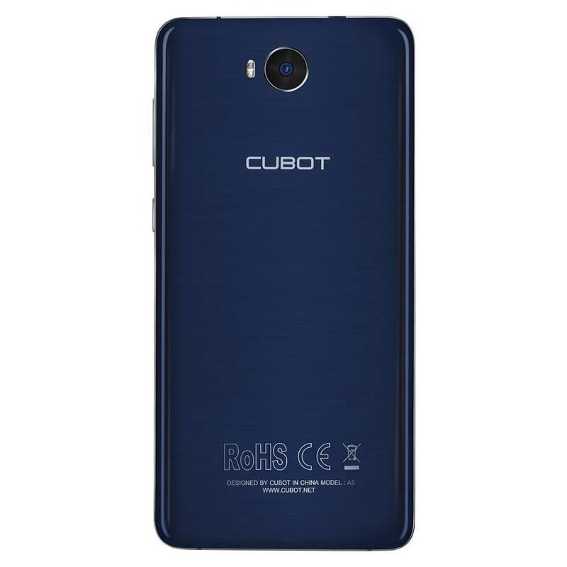 Mobilní telefon CUBOT A5 Dual SIM modrý, Mobilní, telefon, CUBOT, A5, Dual, SIM, modrý