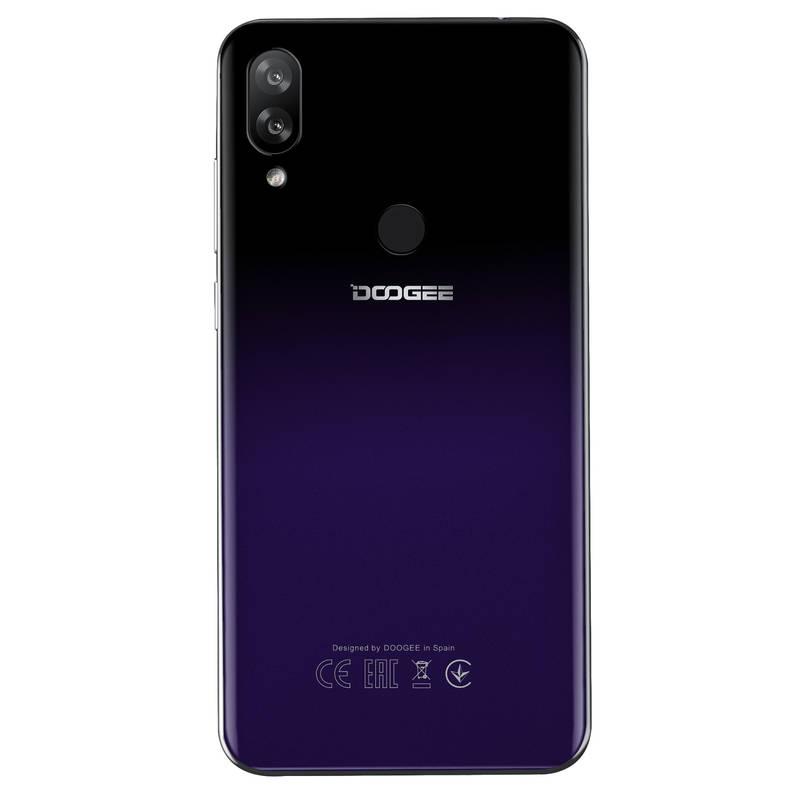 Mobilní telefon Doogee Y7 fialový, Mobilní, telefon, Doogee, Y7, fialový