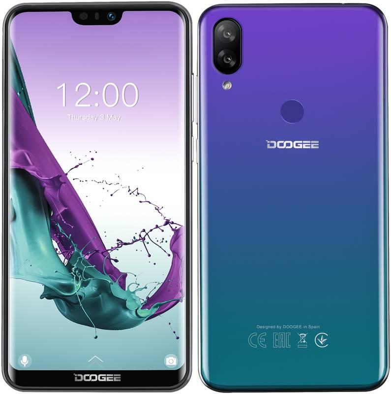 Mobilní telefon Doogee Y7 modrý