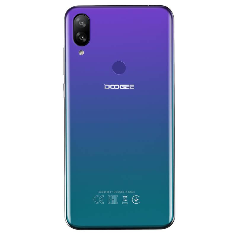 Mobilní telefon Doogee Y7 modrý, Mobilní, telefon, Doogee, Y7, modrý