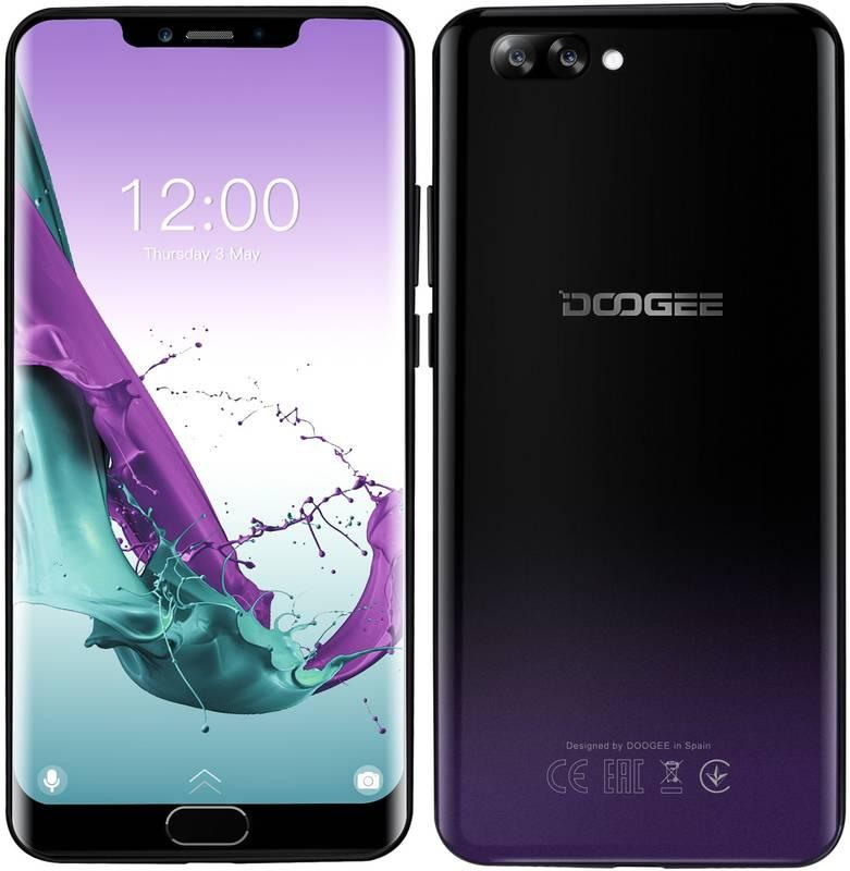 Mobilní telefon Doogee Y7 Plus fialový, Mobilní, telefon, Doogee, Y7, Plus, fialový