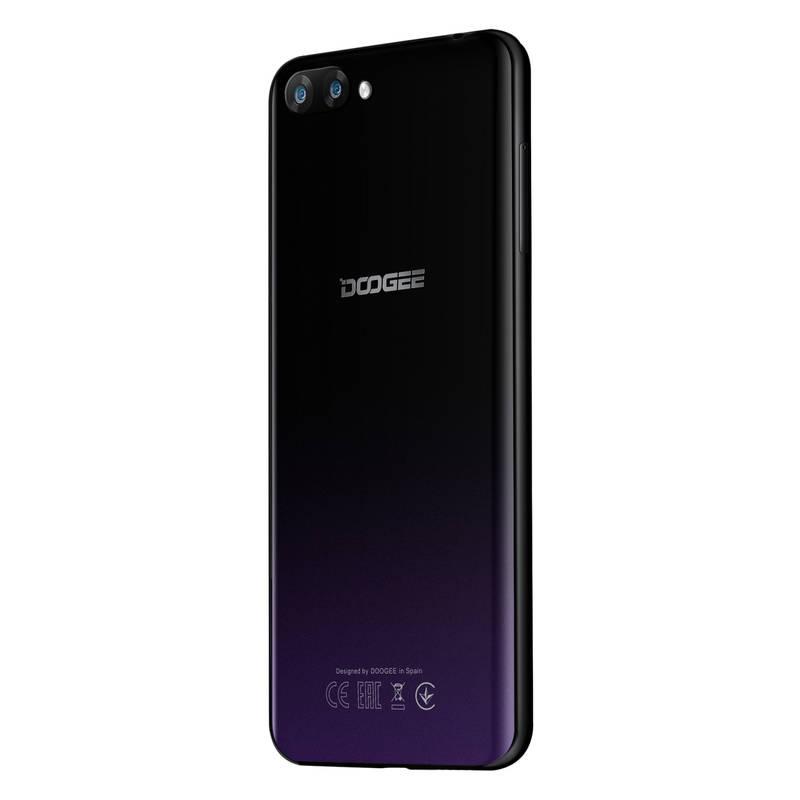 Mobilní telefon Doogee Y7 Plus fialový