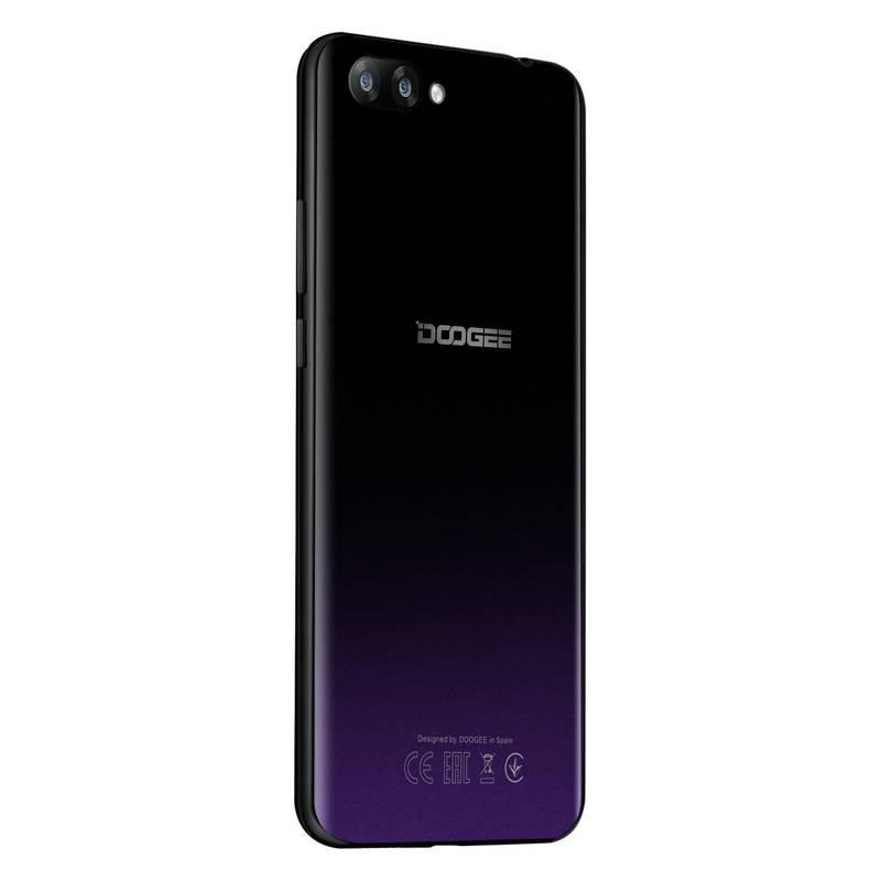 Mobilní telefon Doogee Y7 Plus fialový