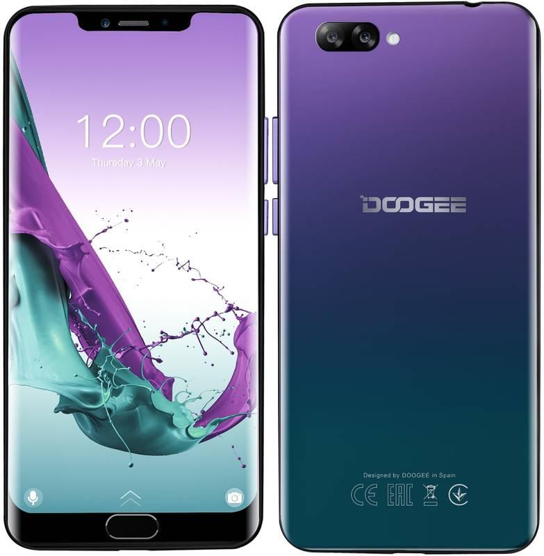 Mobilní telefon Doogee Y7 Plus modrý