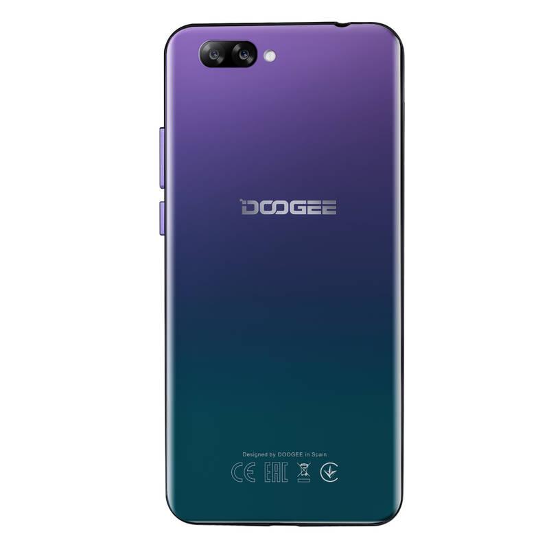 Mobilní telefon Doogee Y7 Plus modrý