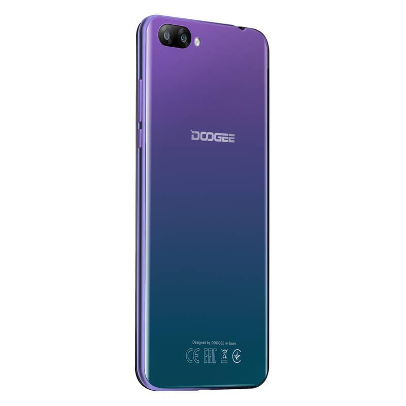 Mobilní telefon Doogee Y7 Plus modrý