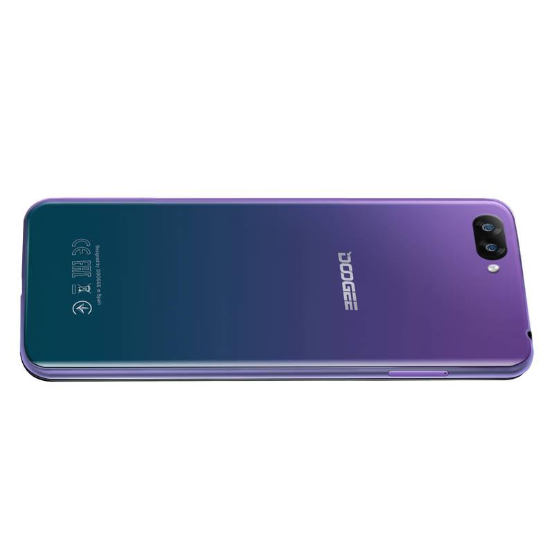 Mobilní telefon Doogee Y7 Plus modrý