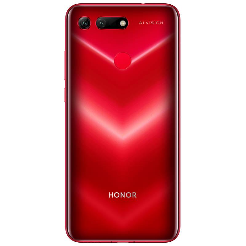 Mobilní telefon Honor View 20 256GB červený