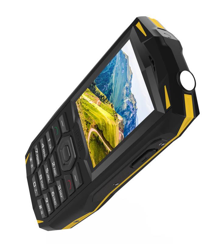 Mobilní telefon iGET BLACKVIEW GBV1000 Dual SIM černý žlutý, Mobilní, telefon, iGET, BLACKVIEW, GBV1000, Dual, SIM, černý, žlutý