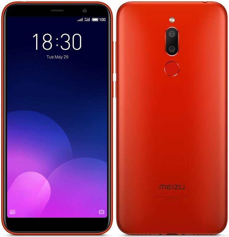 Mobilní telefon Meizu M6T červený