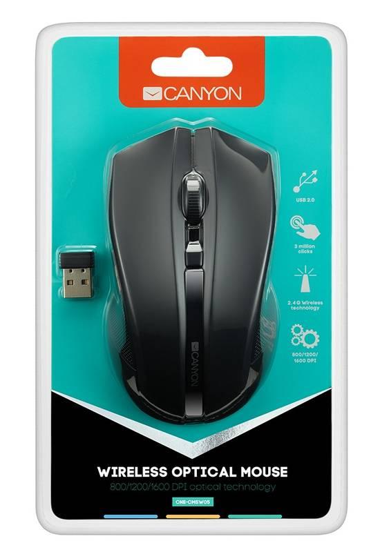 Myš Canyon CMSW05 černá