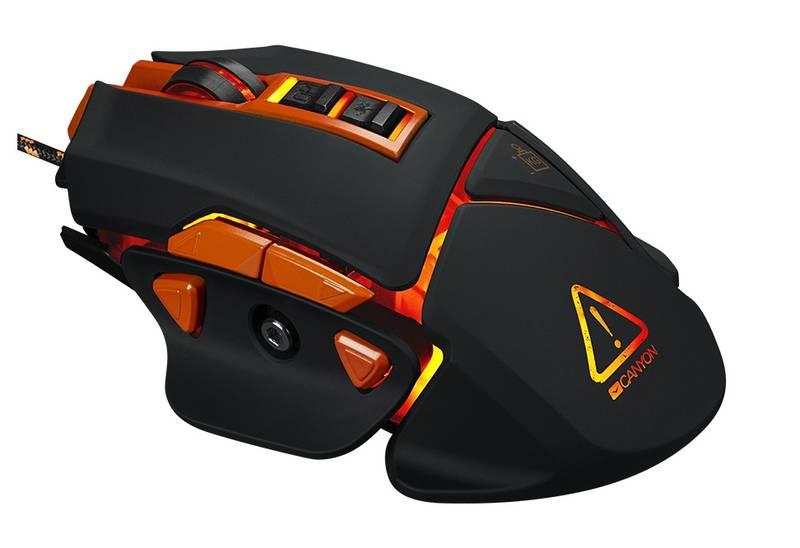 Myš Canyon Hazard černá