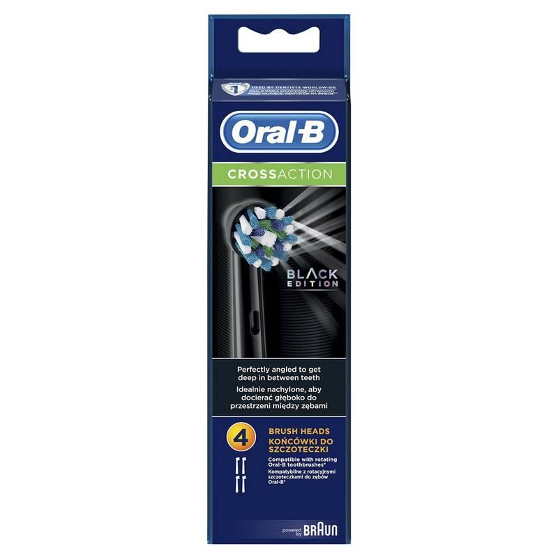 Náhradní kartáček Oral-B Oral-B EB 50-4 Cross Action Black černý