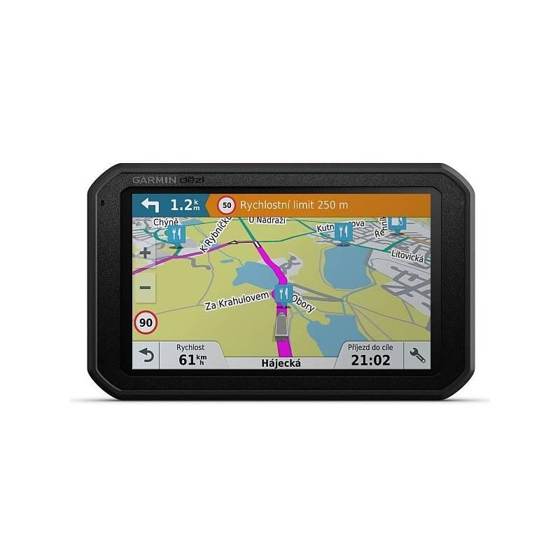 Navigační systém GPS Garmin dezl 780T-D Lifetime Europe45 černá