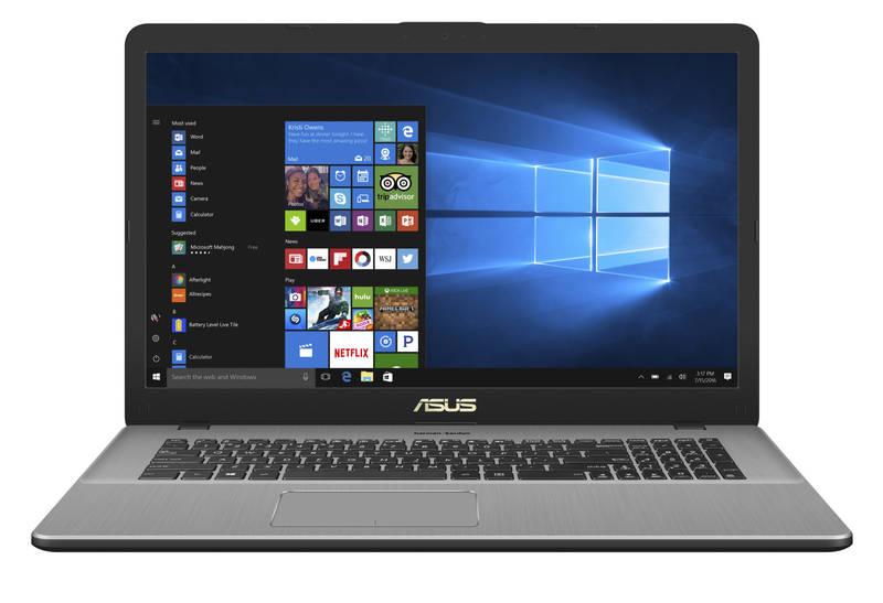 Notebook Asus VivoBook Pro N705FN-GC017T šedá barva