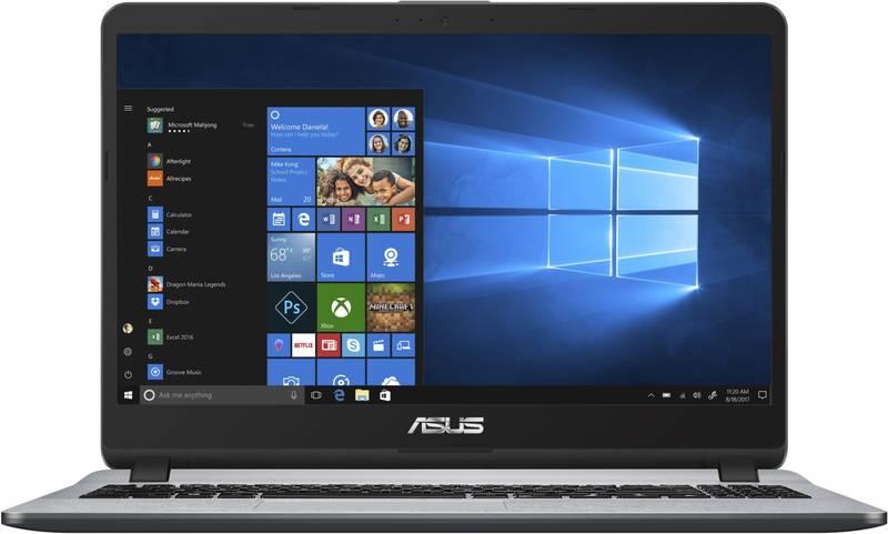 Notebook Asus X507UF-EJ255T šedá barva