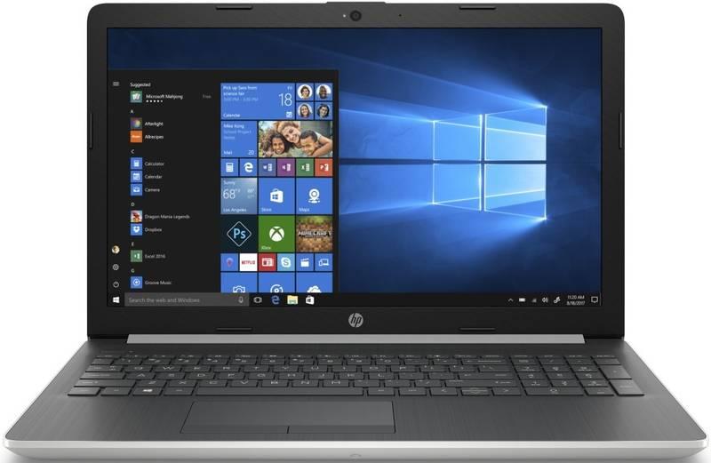 Notebook HP 15-da1006nc stříbrný šedý