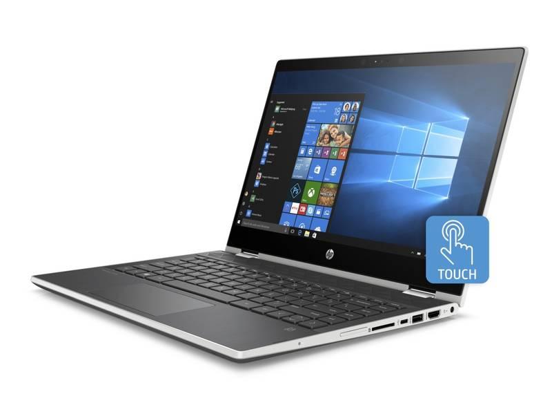 Notebook HP Pavilion x360 14-cd1002nc stříbrný