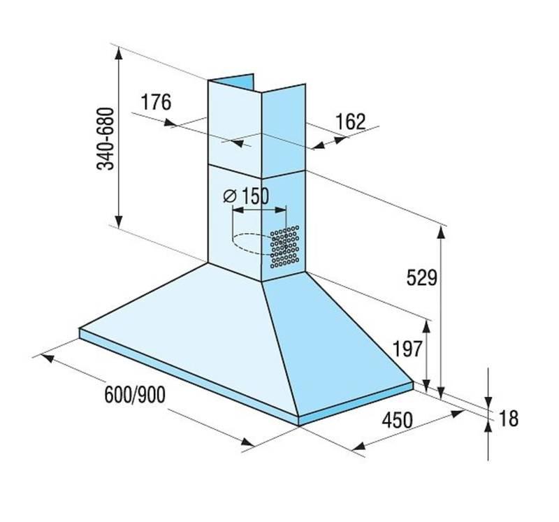 Odsavač par Mora OK 623 X nerez